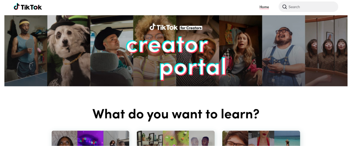 TikTok_Creator_portal