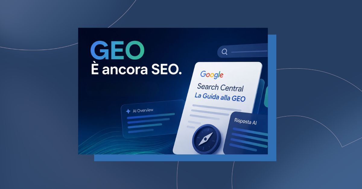 Guida Google GEO su AI Overviews e AI Mode aperta sul Search Central, con contenuti di qualità evidenziati. 